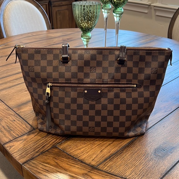 Louis Vuitton Iena MM Ebere Two Handle Purse - Picture 1 of 17